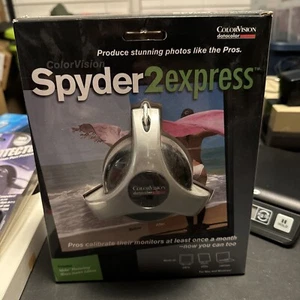 Color Vision Datacolor Spyder2Express Color Calibration Adobe Photoshop Starter - Picture 1 of 1