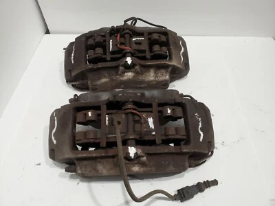 2004-2010 Porsche Cayenne Audi Q7 LH RH Brembo 18Z Front  Brake Calipers - Image 1 of 4