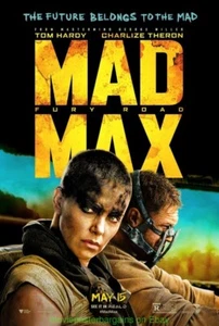 MAD MAX : FURY ROAD MOVIE POSTER 2nd Advance DS 27x40 TOM HARDY George Miller - Picture 1 of 1