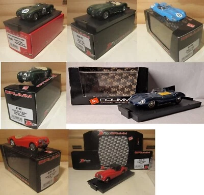 2349. BRUMM lotto di 7 modelli Jaguar compreso raro promozionale - Immagine 1 di 4