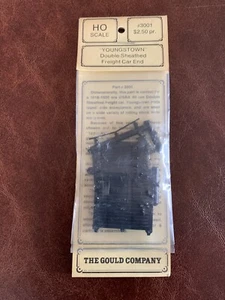 The Gould Company HO Scale #3001 - "Youngstown" Double Sheathed Freight Car End - Bild 1 von 3