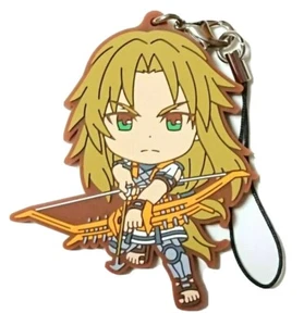 Llavero Fate Apócrifo Quirón Arquero de Goma Negra BANPRESTO FGO - Imagen 1 de 2
