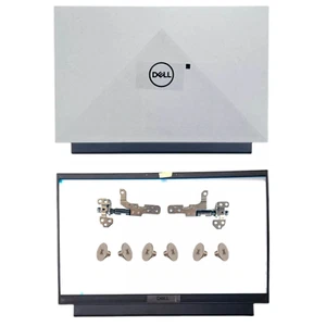 Nuovo per Dell G15 5510 5511 5515 LCD back cover + lunetta + cerniere anteriori 0W9XD4 - Foto 1 di 9