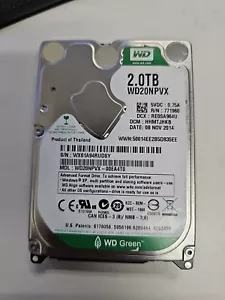 Western Digital 2TB WD20NPVX Green SATA 6Gbs HDD OEM - Picture 1 of 6