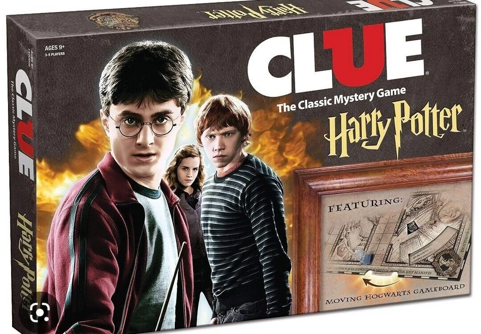 Hasbro Clue Board Game - F1240