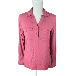 Magellan Outdoors Classic Fit Women's Pink Blouse Tunic Medium - Picture 1 of 6