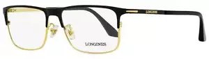 Gafas rectangulares Longines LG5005-H 02A negro mate/dorado 56 mm - Imagen 1 de 2