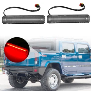2x Marcador lateral intermitente trasero cristal transparente para Hummer H2 2003-2009 - Imagen 1 de 10