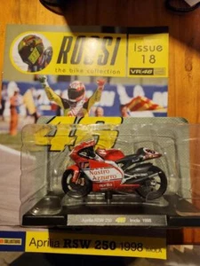 Panini Collectables Rossi Bike Collection No 18 Aprilia RSW 250 1998 IMOLA - Picture 1 of 4