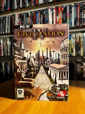 SID MEIER'S CIVILIZATION IV 4 COFANETTO VIDEOGIOCO PC COMPLETO EDIZ. ITA OTTIMO - Immagine 1 di 4