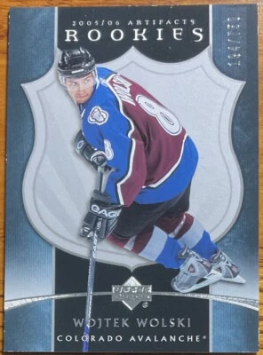 2005-06 Artifacts Wojtek Wolski RC #208 Colorado Avalanche #’d 194/750 - Image 1 of 3