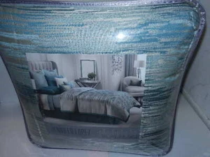 Nuevo 4 piezas Jennifer Lopez Estate Queen talla Set ropa de cama comodidad qn - Imagen 1 de 9