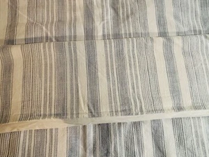 Pottery Barn Hawthorn Striped Cotton Duvet Cover Full/Queen Chambray Blue Spots - Picture 1 of 12