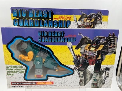 Transformers G1 vintage dinobot Grimlock figure KO Bootleg - Image 1 of 4