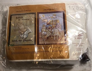 The Creative Circle Embroidery Kit "Father In Heaven” Happy Birthday” 1752 1754 - Picture 1 of 5