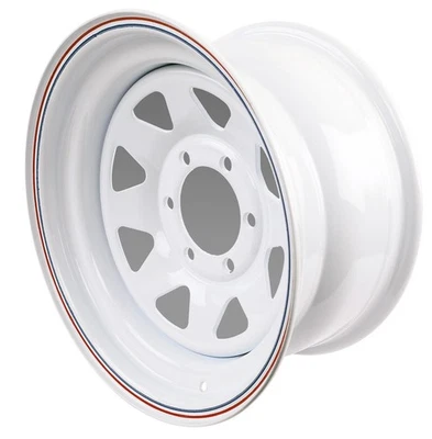 Cragar Nomad I White Wheel 16"x8" 6x5.5" BC Set of 4 Foto 1 de 4