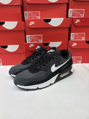 Men’s Size 8/Womens Size 9.5 Nike Air Max 90 Low Black White - Image 1 of 4