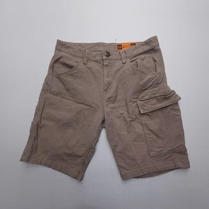 Volcom Workwear Caliper Relaxed Shorts Mens 33 Brown Cargo Skate Utility Canvas - Picture 1 of 9