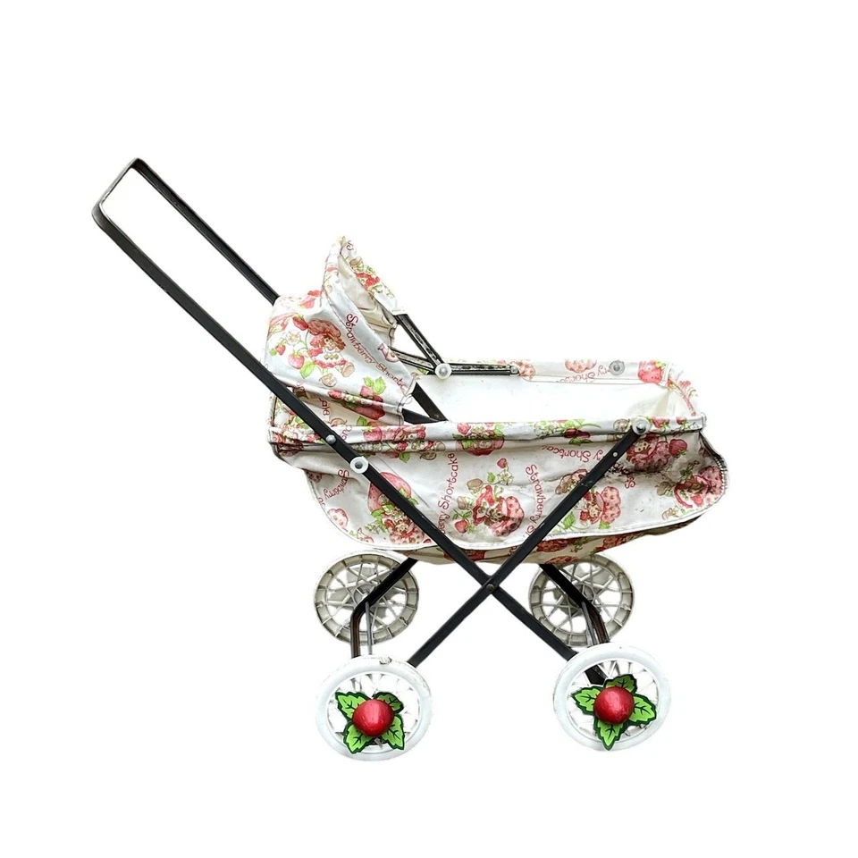 Cochecito cochecito muñeca Strawberry Shortcake años 80 de colección tamaño muñeca Foto 1 de 4