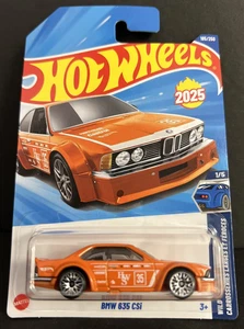 2025 Hot Wheels 185/250 BMW 635 CSi 1/5 WILD WIDEBODY ~BOX SHIP FREE~ NEW ORANGE - Picture 1 of 9