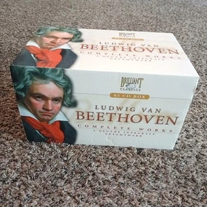 Ludwig van Beethoven CD Box Set funktioniert geniale Klassiker, SCHÖN, 81, 83 fehlt - Bild 1 von 4