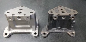 5176799 FLANGIA IN ACCIAIO DISTRIBUTORE POST. TRATTORE FIAT NEW HOLLAND - Foto 1 di 3