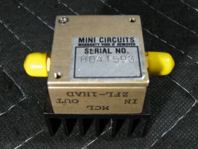 Mini-Circuits ZFL-1HAD Coaxial Amplifier 50Ω High Isolation 10 to 500 MHz - Image 1 of 4