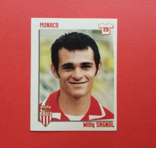 ┥ Willy SAGNOL  AS Monaco #198 Panini Championship de France Foot 99 sticker