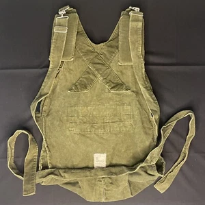 Vintage SNUGLI Baby Carrier Sling Backpack 70’s Green Corduroy Cotton, Sheri-Lou - Picture 1 of 7