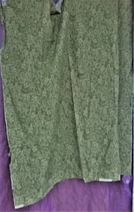 Moda vintage fabric 1995 green floral cotton 1 yard by 42" wide - Picture 1 of 4