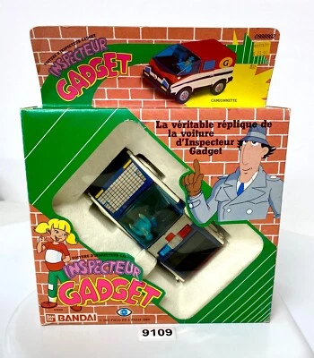 Inspector Gadget Die-Cast GADGETMOBILE Súper RARO Embalaje Francés Bandai 1983 Foto 1 de 4