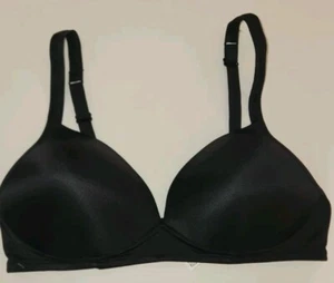 NUEVO SIN ETIQUETAS ADVERTENCIAS Sujetador Elements of Bliss Negro Sin Alambres TALLA 38B Estilo #4003 - Imagen 1 de 3