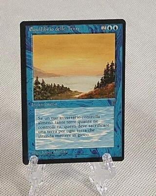 Land Equilibrium  Italian Legends Reserved List Card MTG Magic The Gathering LP+ - Image 1 of 4