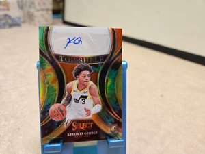 KEYONTE GEORGE 2023 Panini Select RC #TSS-KEY TIE DYE PRIZM AUTO /25 Rookie - Picture 1 of 6