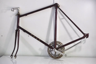Vintage Ross maroon bike frame 25" made in USA - Image 1 of 4