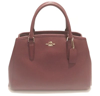 Coach Small Margot Carryall Crossgrain Leather F57527 Satchel Crossbody Bag NWT - Image 1 of 4