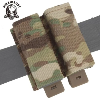 SINAIRSOFT Tactical RÁPIDO Doble 1911 Mag Bolsa Cargador Portador MOLLE Bolsa de Airsoft