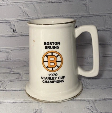 Boston Bruins 1970 Stanley Cup Champions Mug- Rare! Cover