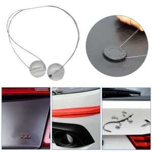1x Car Emblem 3D Logo Removal Spoiler Stripping Peeling Tools Badge Remover Tool - Picture 1 of 13