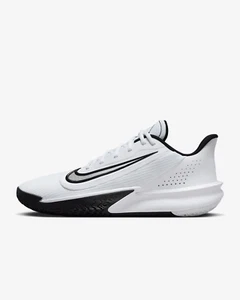 Nike Precision 7 Herren Basketballschuhe weiß/schwarz Gr. 12 Sneaker (FN4322-101) - Bild 1 von 9