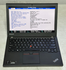 Lenovo ThinkPad X250 12.5" (i7-5600U, 8GB RAM, Boot to Bio) NO HD/Caddy/Adapter