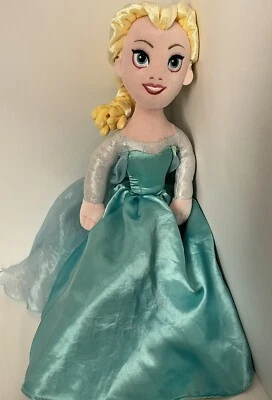 Boneca de pelúcia reversível Frozen 2 em 1 Elsa & Anna Topsy Turvy parques da Disney - Imagem 1 de 4