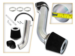 KIT DE ADMISIÓN DE AIRE DEPORTIVO + Filtro CONO SECO NEGRO para 95-99 Eclipse 2.0L NT RS GS - Imagen 1 de 1