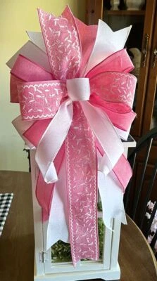 Arco floral hecho a mano para linterna de corona de 10 "primavera verano todos los días # 60 rb Foto 1 de 4