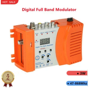 Seebest M69 RF Modulator Digital Video TV Converter VHF UHF Signal Amplifier #E2 - Bild 1 von 4