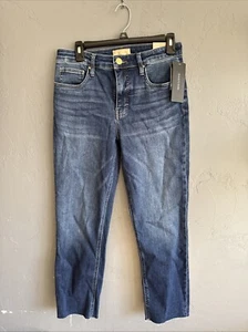 Women's KUT from The Kloth Rachael High Rise Fab Ab Mom Jean Size 4 Indigo New - Picture 1 of 14