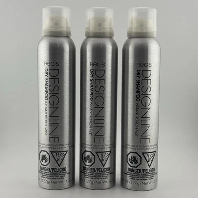 (3) Regis Designline Dry Shampoo Hair Refresher 4.5oz - Image 1 of 2