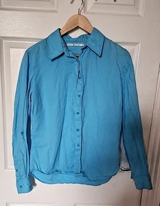 Tommy Hilfiger Vintage Ladies Light Blue Shirt - Size 10 - Picture 1 of 10
