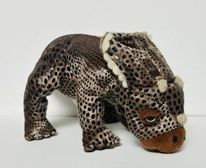 Dinotopia “26” Alpha-series Brown And Black Dinosaur Plush 2002 - Picture 1 of 7
