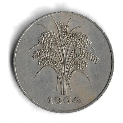 Moneda Mundial 10 Dong Vietnam del Sur 1964 - KM# 8 (b) Foto 1 de 2